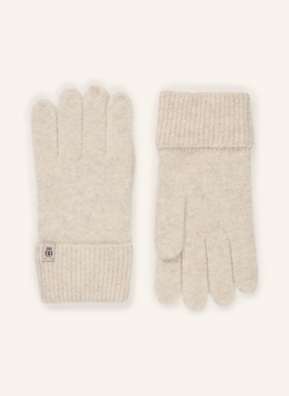 ROECKL Handschoenen SOFT CLOUD van jak- en alpacawol CRÈME