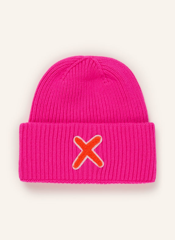 UNIO Casquette LUMI X MATCHED ROSE FUCHSIA FLUO / ORANGE FLUO