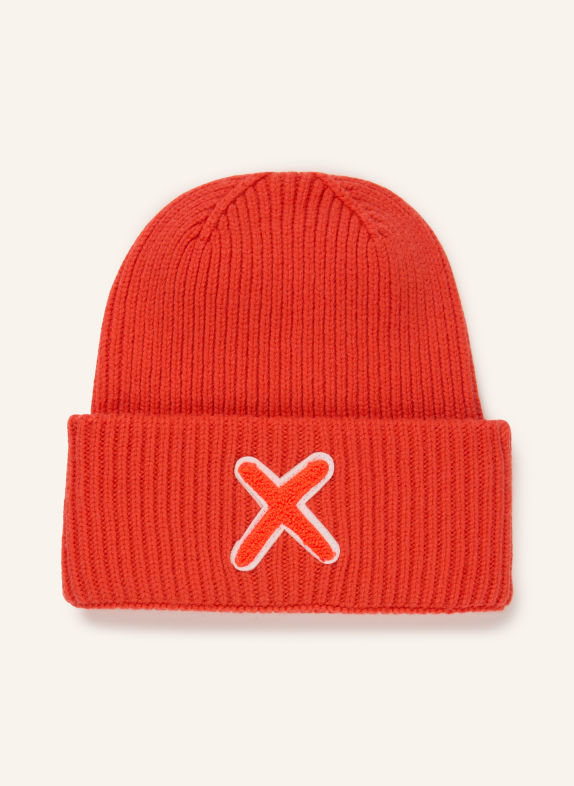UNIO Bonnet ORANGE FONCÉ / ORANGE FLUO