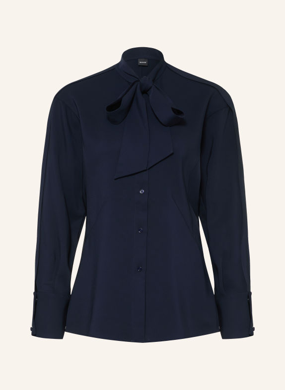 BOSS Schluppenbluse BORNAZ DUNKELBLAU
