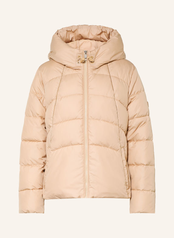 BOSS PEPULINA Quilted Jacket BEIGE