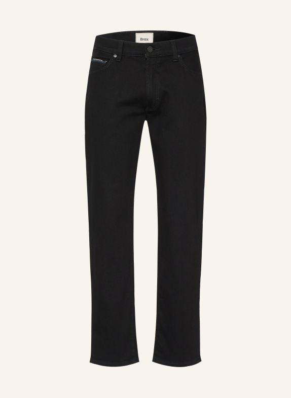 BRAX Jeans CLINT Relaxed Straight Fit 02 CLEAN BLACK