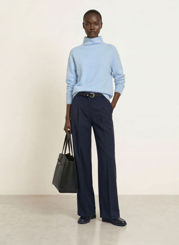 BOSS FROSELLA Sweater LIGHT BLUE