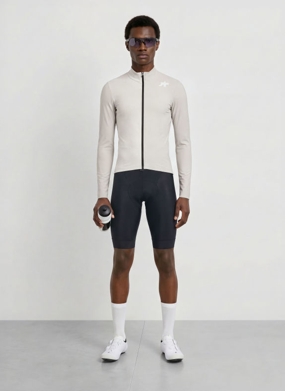 ASSOS Veste thermique de vélo MILLE GT GRIS CLAIR / BLANC / NOIR