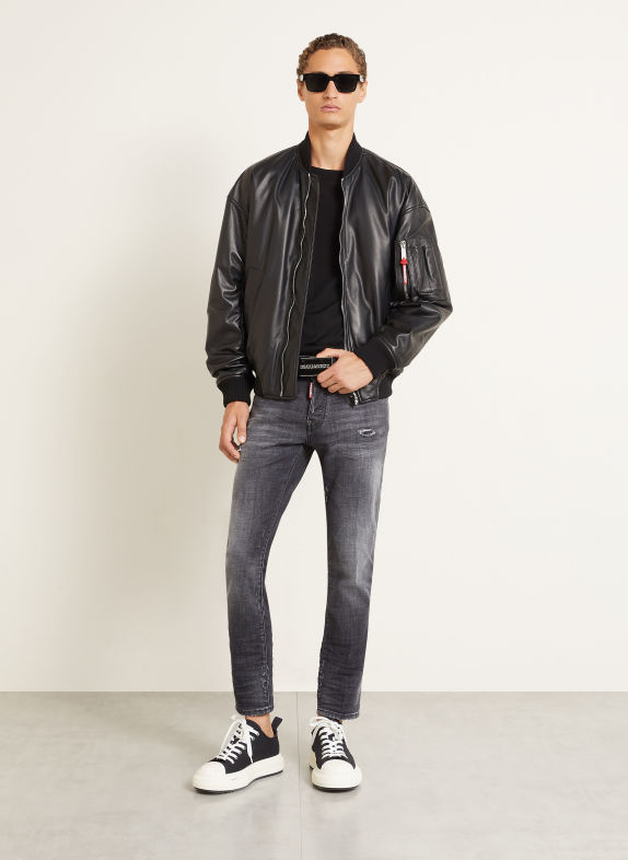 DSQUARED2 Jeans SKATER Extra Slim Fit 900 BLACK