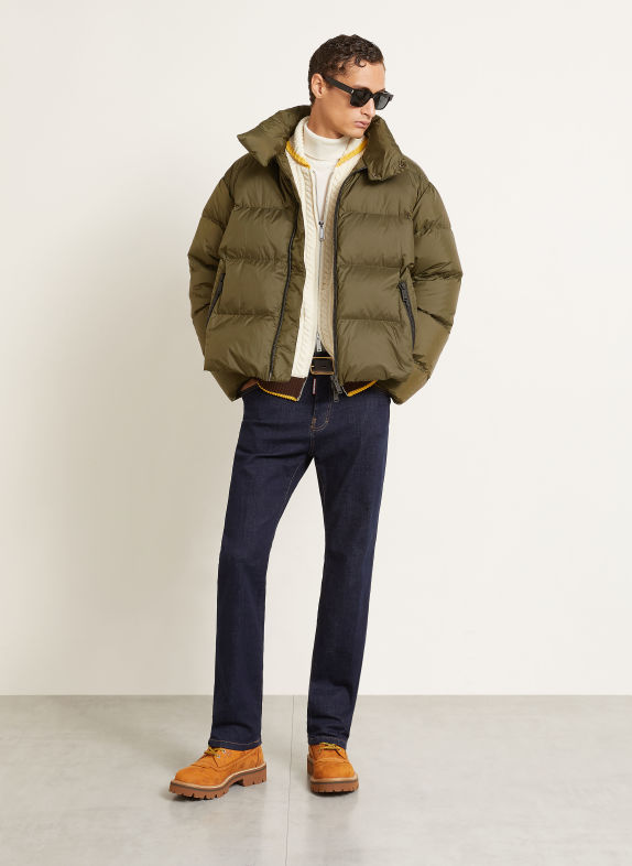 DSQUARED2 D2 UPSIDE DOWN Down jacket OLIVE