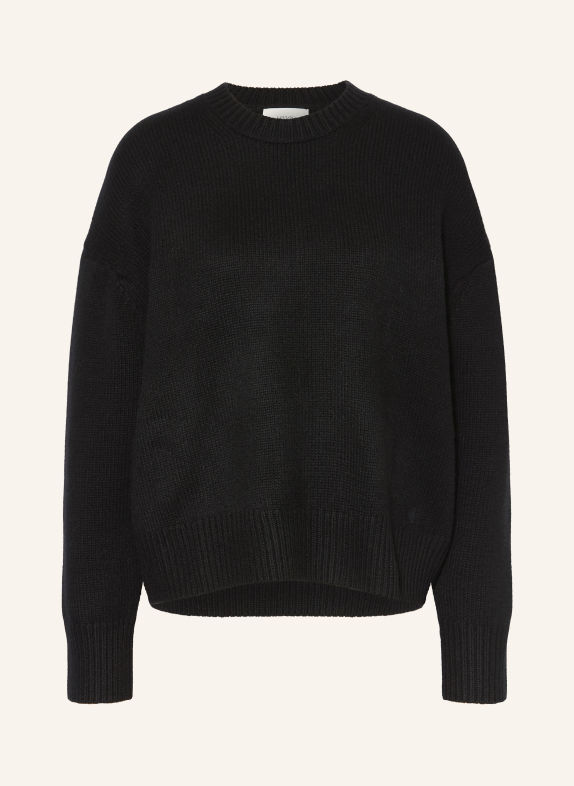 LOULOU DE SAISON Sweter z kaszmiru PIA CZARNY