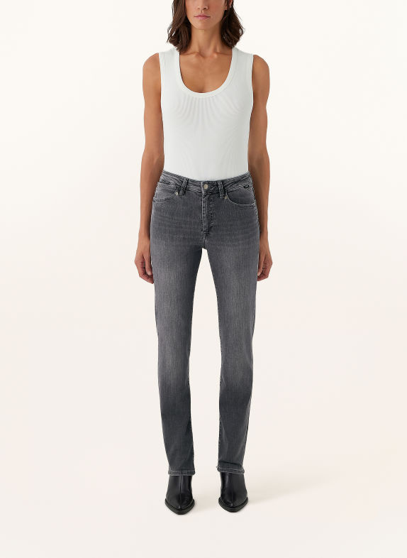 mavi Straight jeans KENDRA A3660 Lt Smoke Brushed GLAM