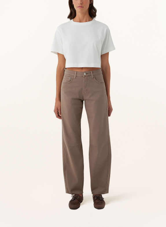 mavi Barrel Jeans LEILA A6374 Moon Rock TWILL