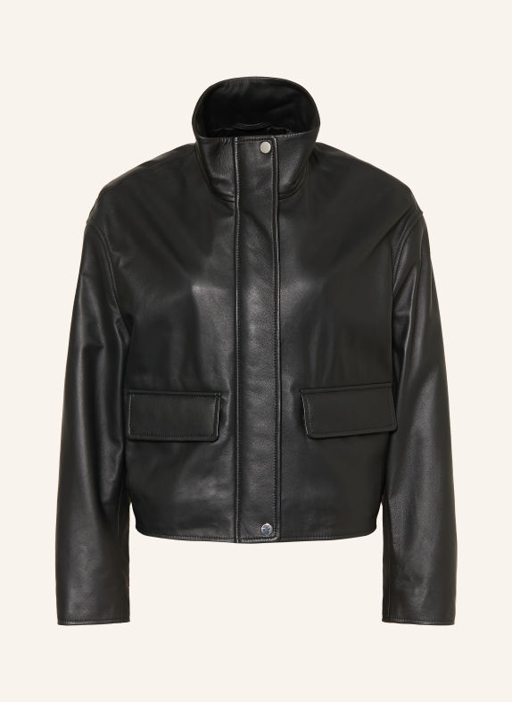 lilienfels Lederblouson SCHWARZ