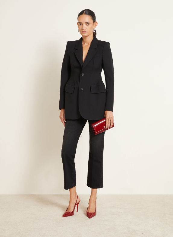 Christian Louboutin Schoudertas BETTINA ROOD / ZILVER