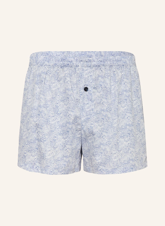 zimmerli Caleçon tissé PRIVATE LUXURY BLEU / BLANC