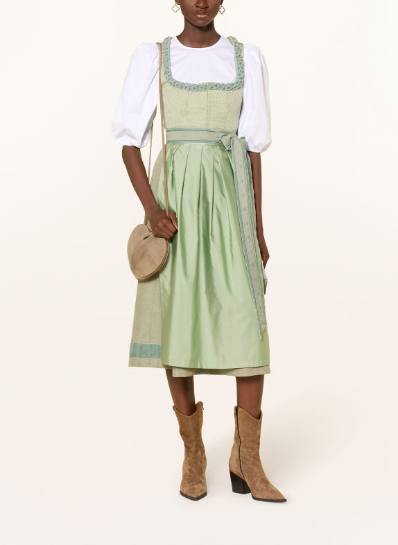 RIANI Blouse Dirndl à manches 3/4 BLANC