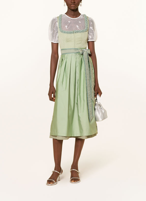 RIANI Dirndl-bluse i tyl HVID