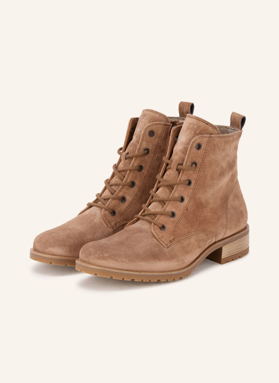paul green Schnürboots BRAUN