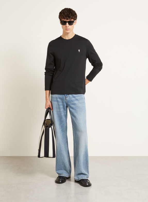 AMI PARIS Longsleeve ZWART