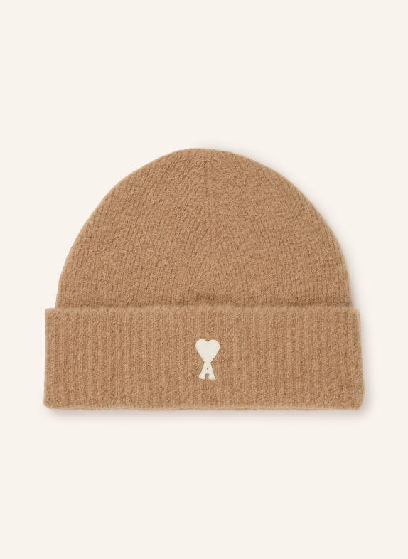 AMI PARIS Muts met alpaca BEIGE