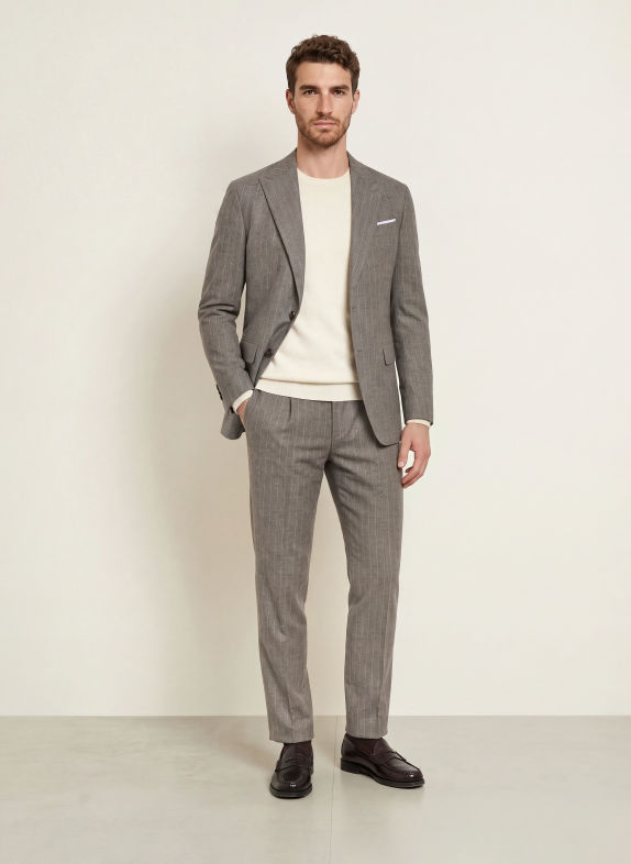 JOOP! Pantaloni de costum RENNET Extra Slim Fit 250 Dark Beige 250