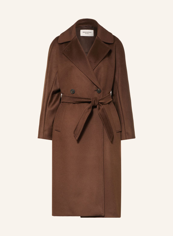 WEEKEND Max Mara Wollmantel RESINA DUNKELBRAUN