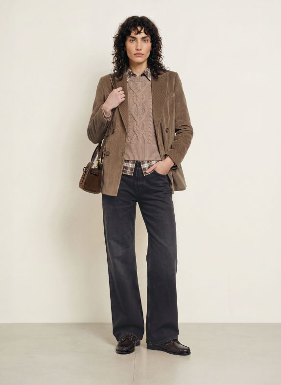WEEKEND Max Mara Cordblazer KATANGA LJUSBRUN