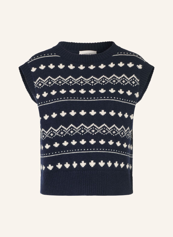 WEEKEND Max Mara Spencer SAVANA DONKERBLAUW / WIT