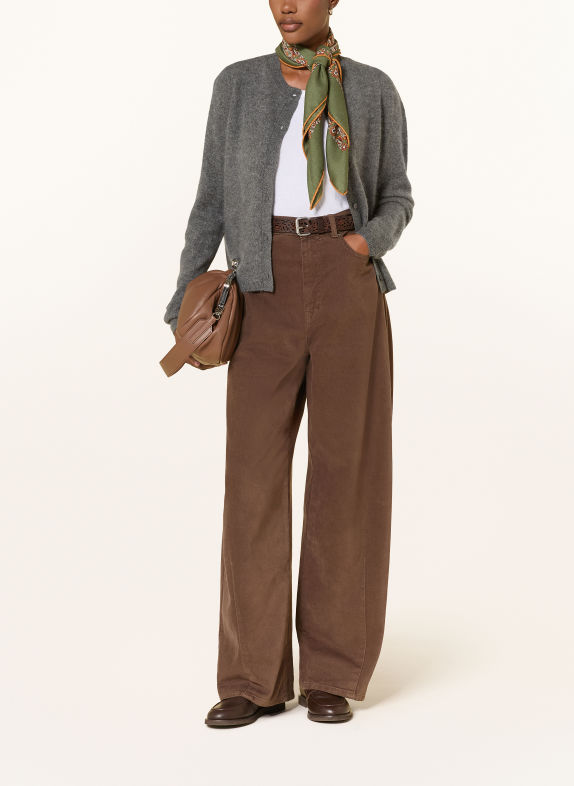 WEEKEND Max Mara Gilet ESPOSTO GRIS FONCÉ