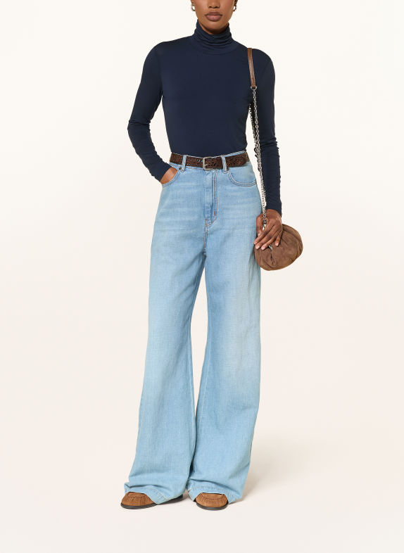 WEEKEND Max Mara Rollkragenshirt MULTIF DUNKELBLAU