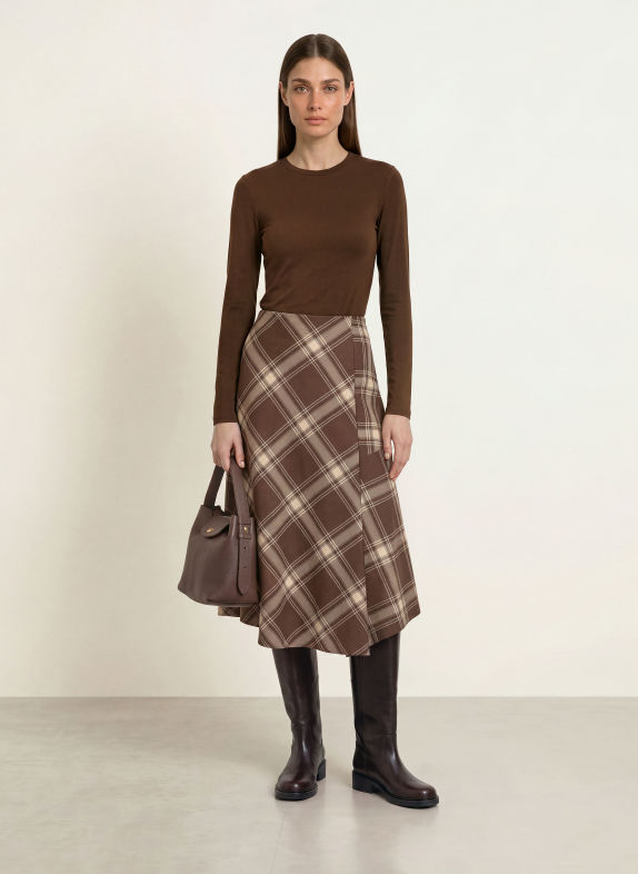 WEEKEND Max Mara Tricou cu mâneci lungi MULTIE MARO ÎNCHIS