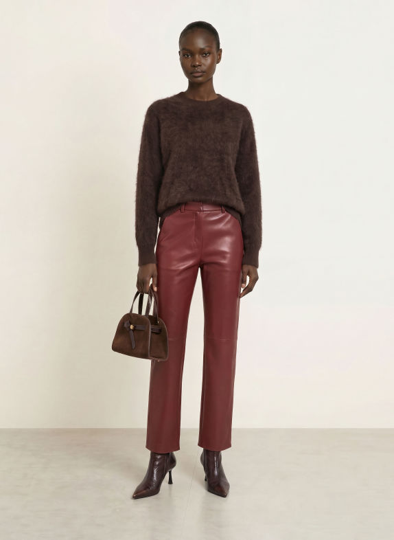 S Max Mara Kasjmiertrui CHICCA MARRON FONCÉ