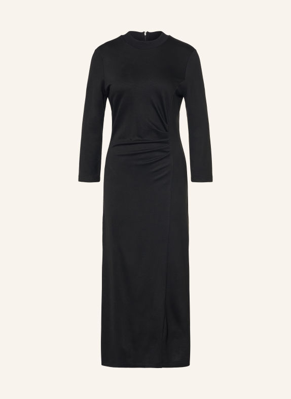 PESERICO Jerseykleid mit 3/4-Arm SCHWARZ