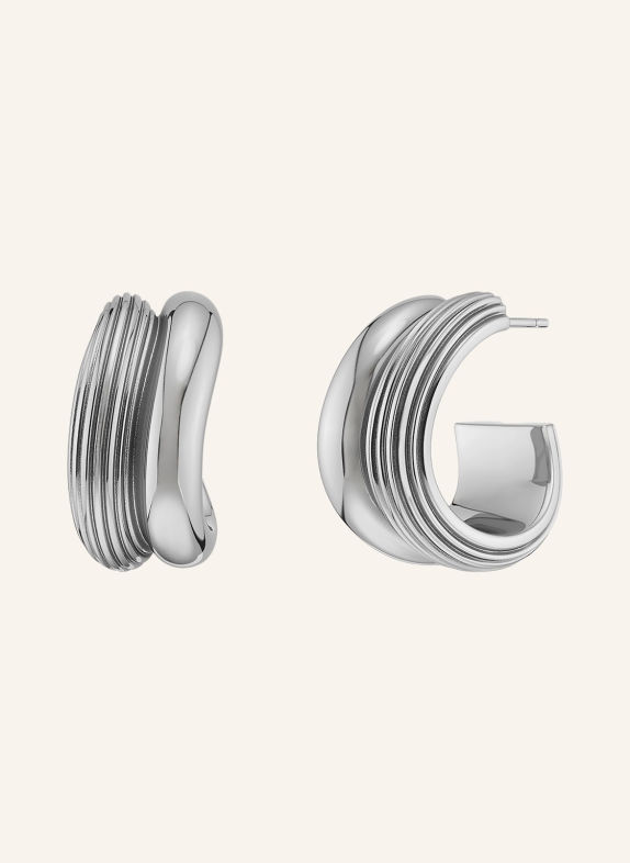 EDBLAD WILDERN Hoop earrings SILVER