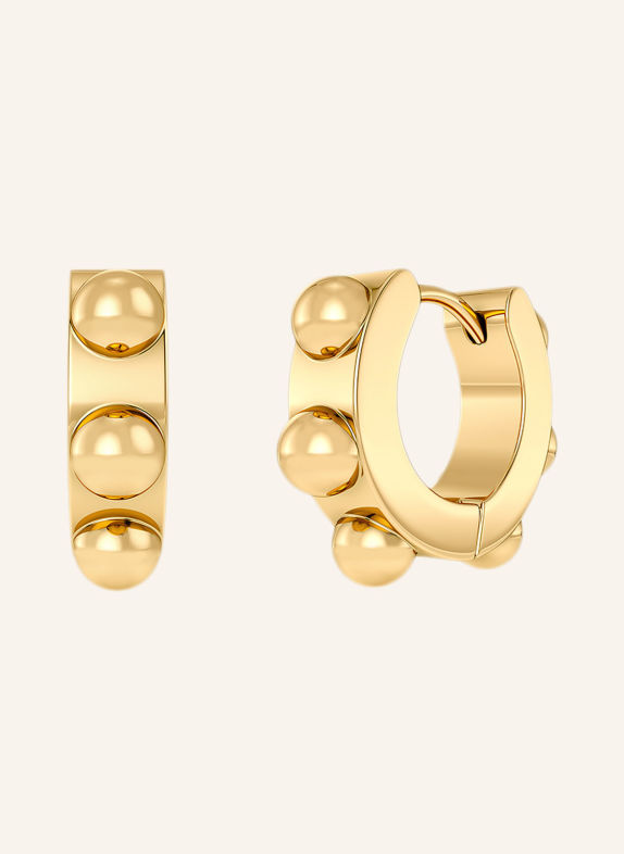 EDBLAD Creolen STUD mit Nieten GOLD