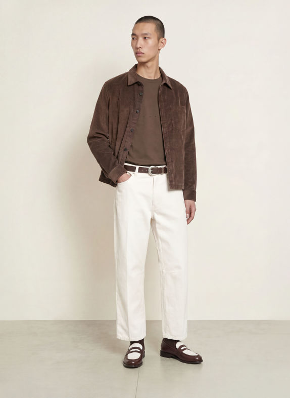 HUGO T-shirt DEVROLO MARRON