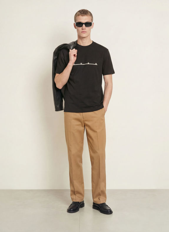 HUGO T-shirt DATRIK NOIR