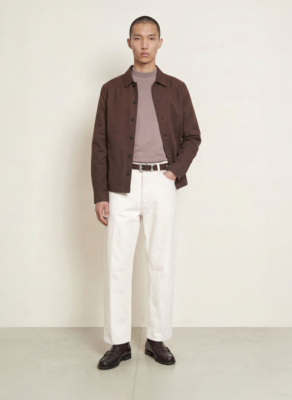 HUGO EVOLO Overshirt BROWN