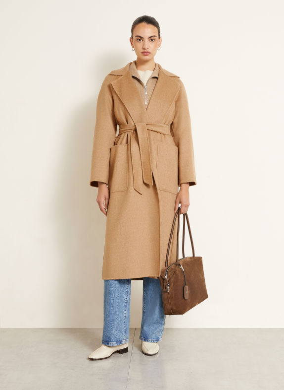 Max Mara Kamelhaar-Mantel READY CAMEL