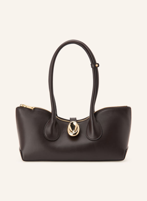 Flattered GAIA Shoulder Bag DARK BROWN