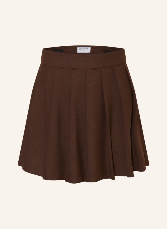 BLUE EFFECT Skort DUNKELBRAUN
