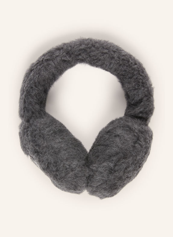 Max Mara MUFFY2 Earmuffs with Alpaca GRAY