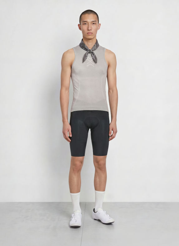 X-BIONIC Funktionswäsche-Top XCEED RIDE UNISEX mit Mesh HELLGRAU / SILBER
