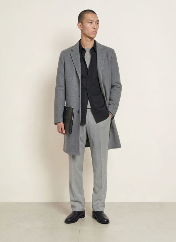 BOSS Wollmantel HYDE GRAU