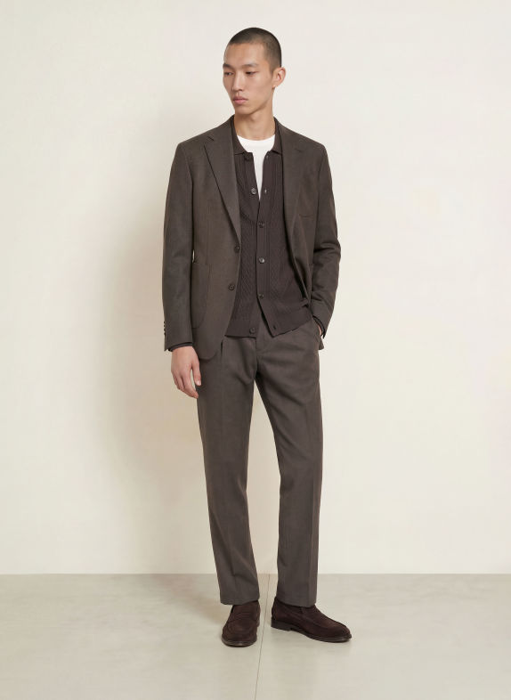 CINQUE Kostymbyxor CILETO Ultra Relaxed Fit 28 DUNKELBRAUN