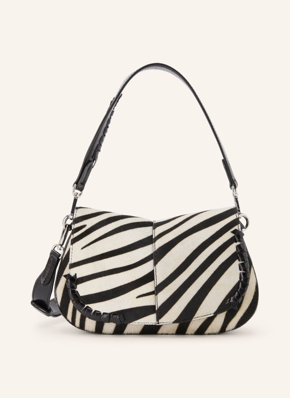GIANNI CHIARINI Schoudertas HELENA CRÈME / ZWART