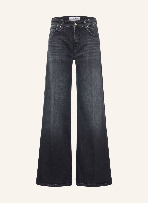 CAMBIO PALAZZO Flared jeans 5105 natural well worn used