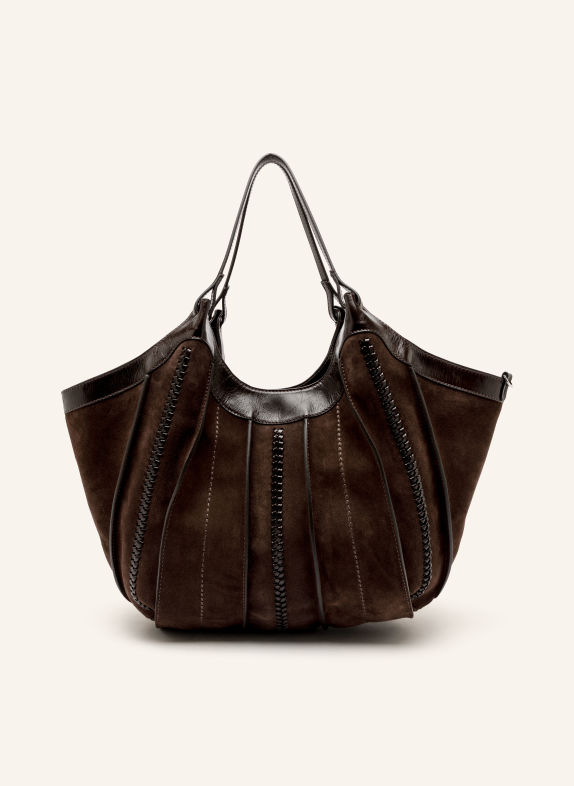 GIANNI CHIARINI Beuteltasche DUA LARGE DUNKELBRAUN