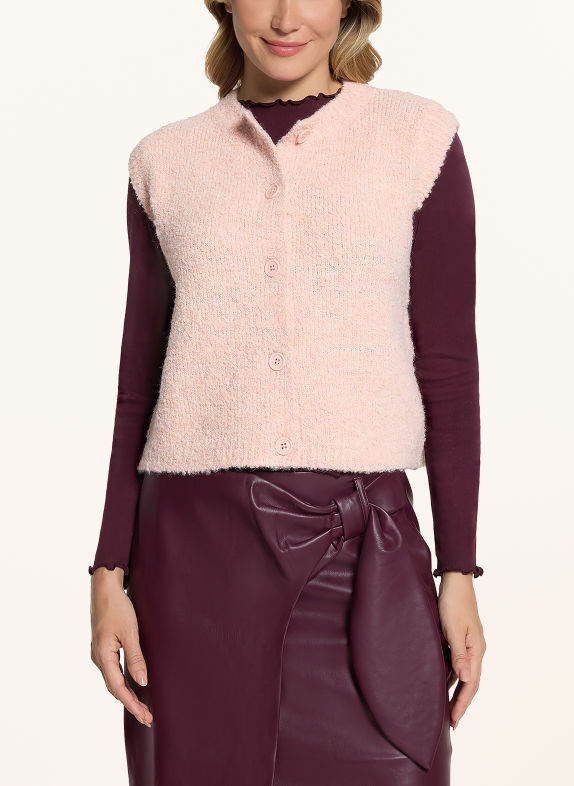 CARTOON Gebreid vest ROSÉ