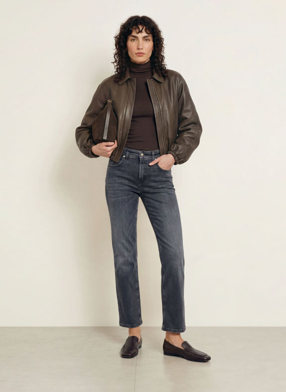 CAMBIO Straight Jeans GINI 5214 midnight stone used