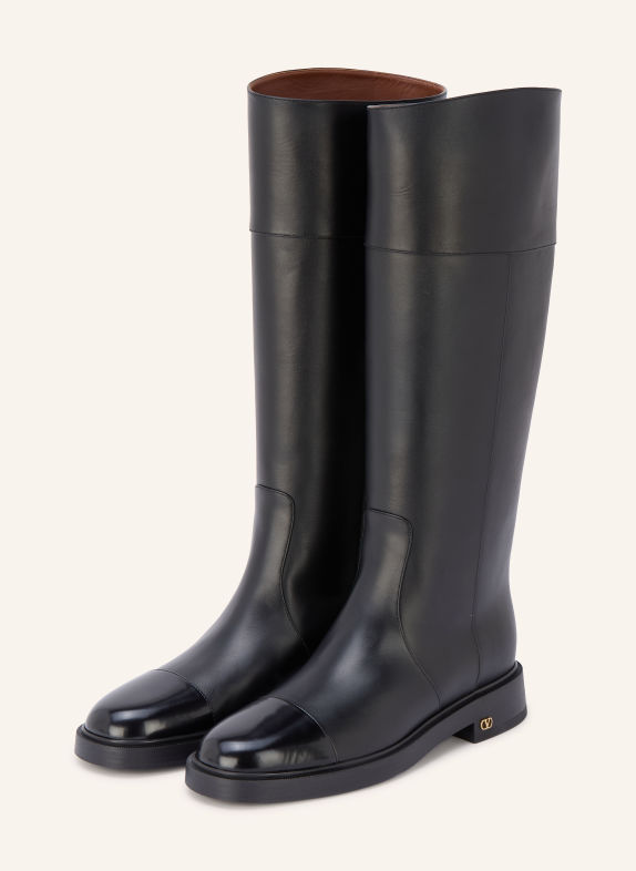 VALENTINO GARAVANI Stiefel ZIMMY SCHWARZ
