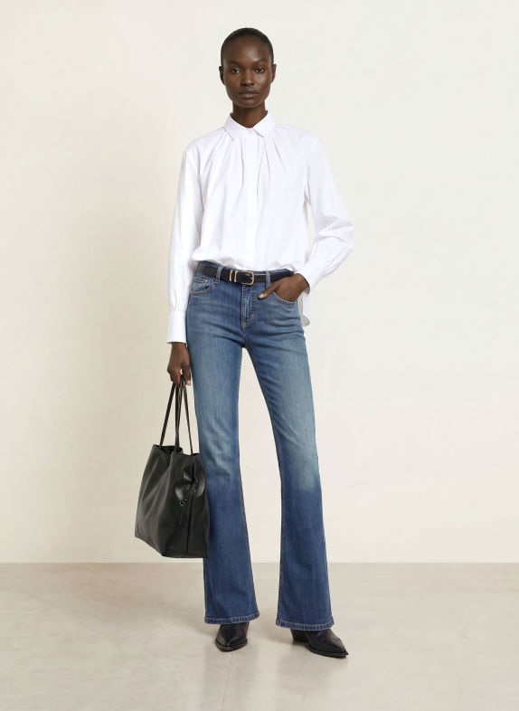Soluzione Overhemdblouse WIT