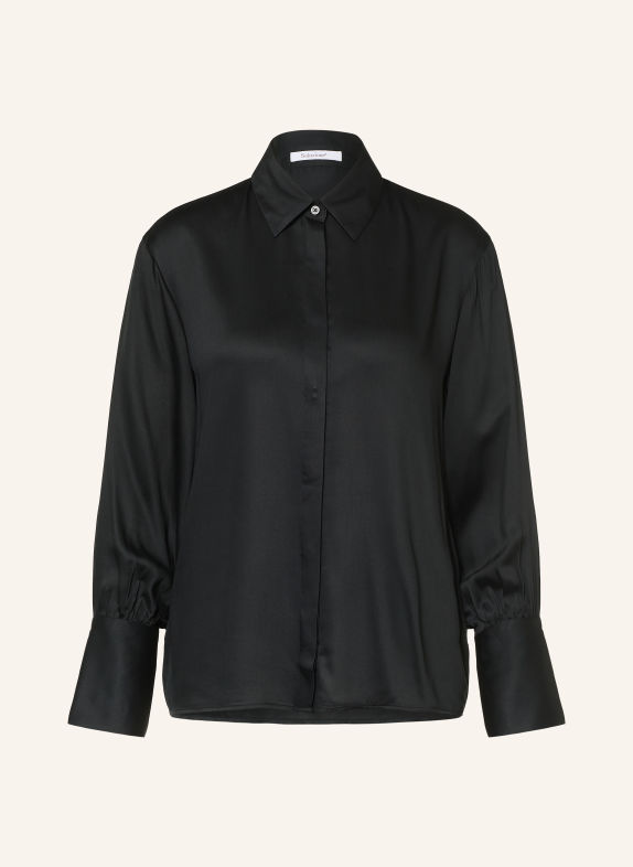 Soluzione Satin shirt blouse BLACK